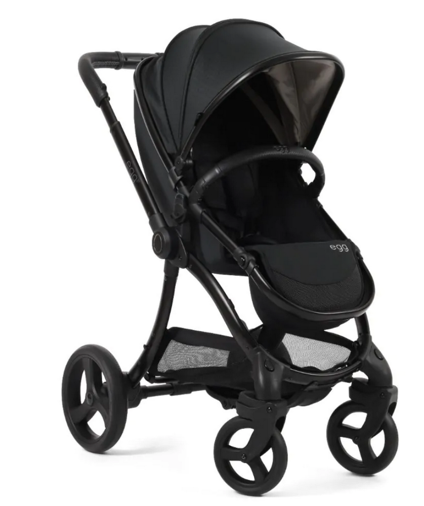 egg3® dječja kolica 2u1 - Special Edition Houndstooth Black