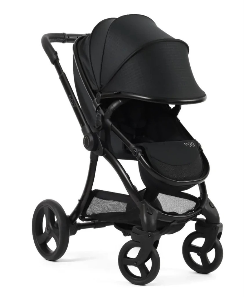 egg3® dječja kolica 2u1 - Special Edition Houndstooth Black