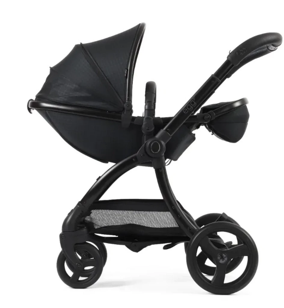 egg3® dječja kolica 2u1 - Special Edition Houndstooth Black