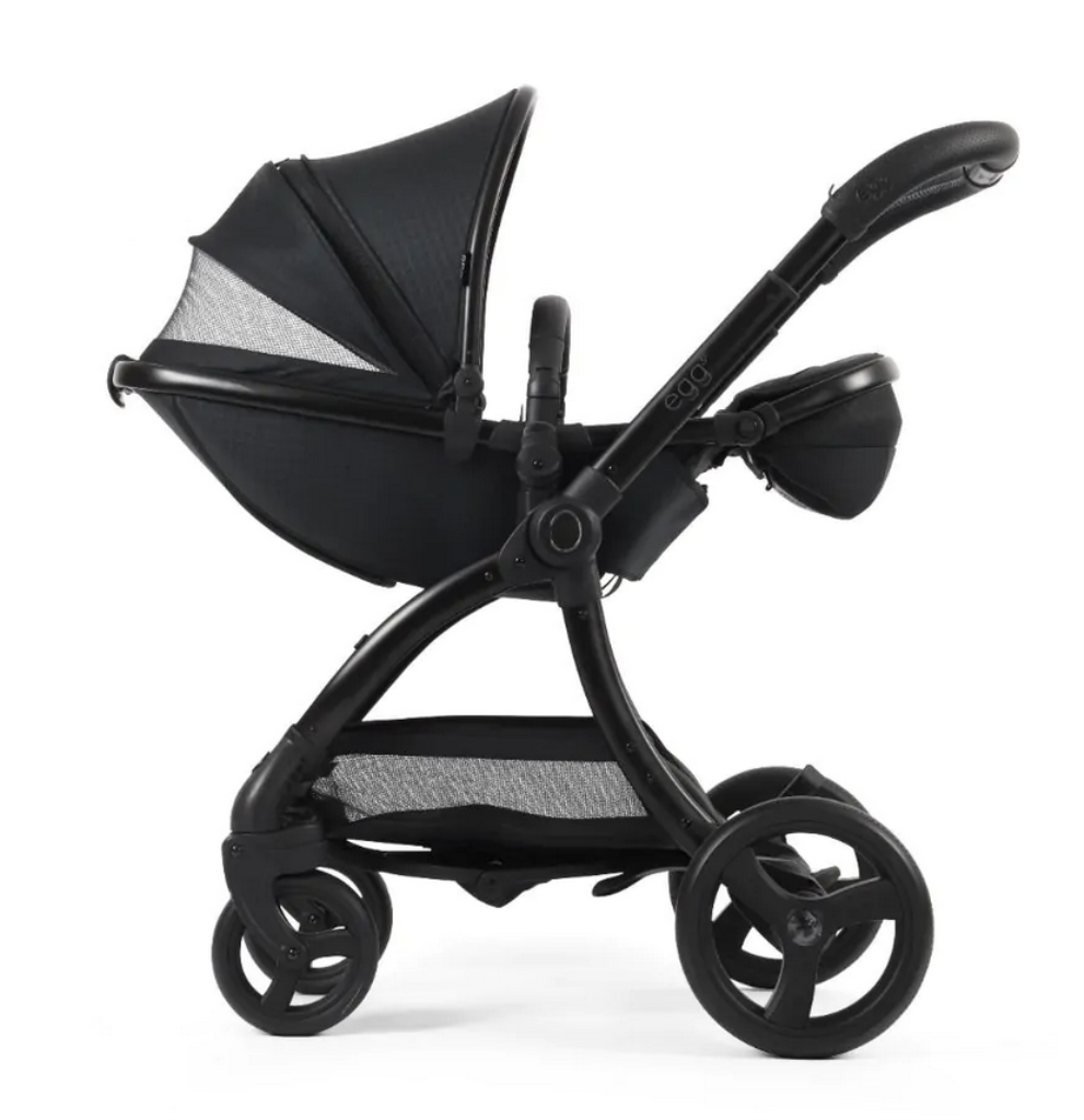 egg3® dječja kolica 12u1 - Special Edition Houndstooth Black