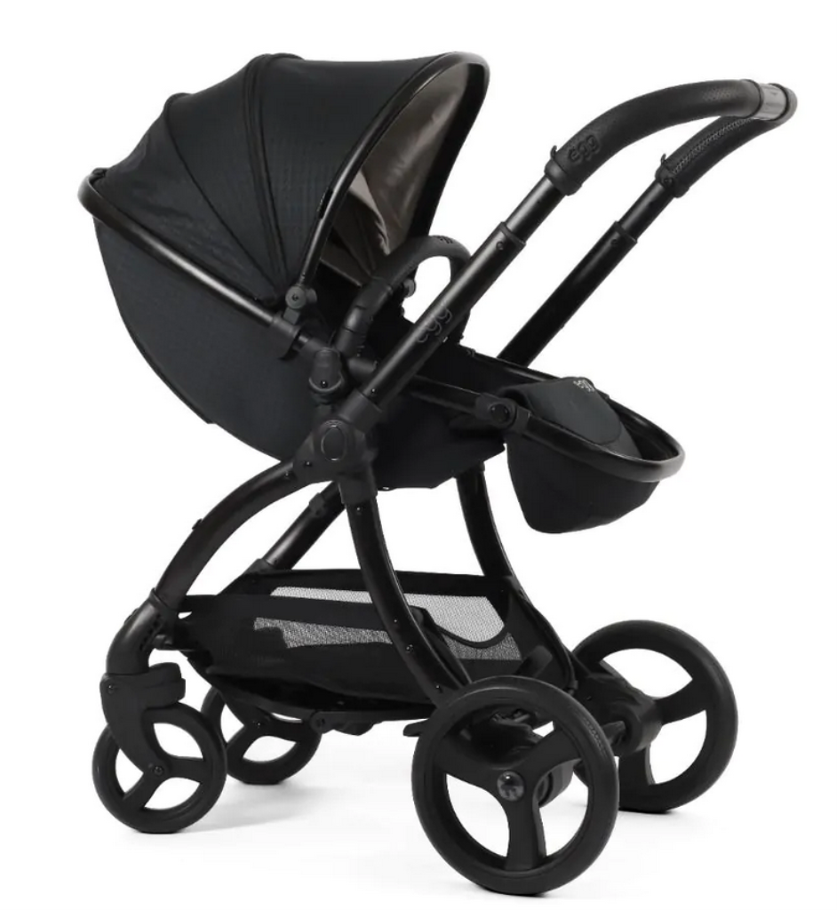 egg3® dječja kolica 12u1 - Special Edition Houndstooth Black