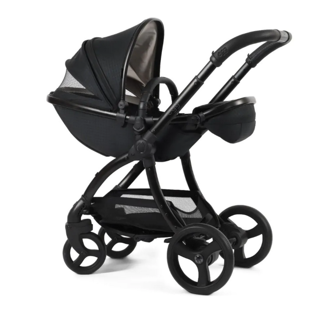 egg3® dječja kolica 12u1 - Special Edition Houndstooth Black