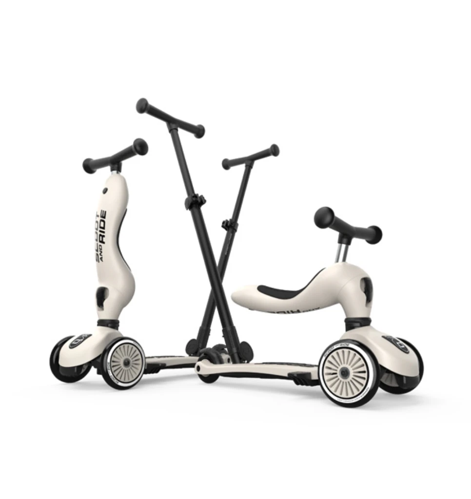 SCOOT AND RIDE HIGHWAYKICK 1 PUSH AND GO, ASH