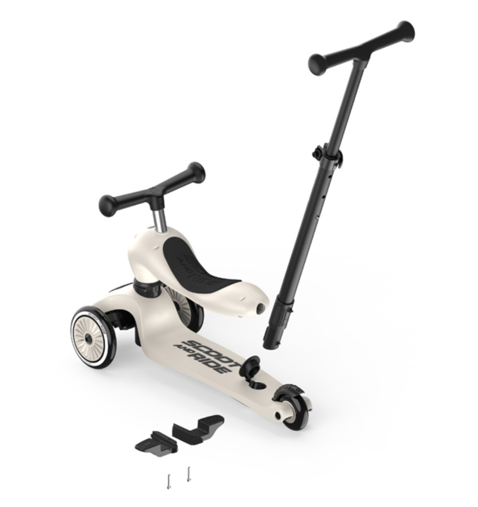 SCOOT AND RIDE HIGHWAYKICK 1 PUSH AND GO, ASH