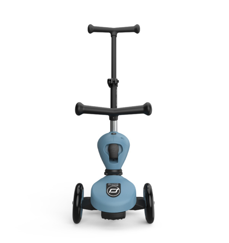 SCOOT AND RIDE HIGHWAYKICK 1 PUSH AND GO, STEEL