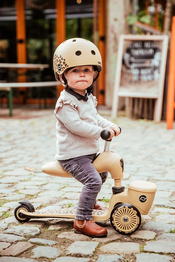 SCOOT AND RIDE HIGHWAYKICK 1 LIFESTYLE ROMOBIL, LEOPARD 