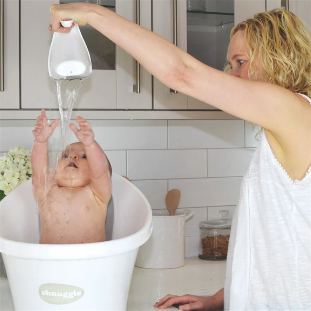 SHNUGGLE POSUDA ZA ISPIRANJE BEBE WASHY-TAUPE
