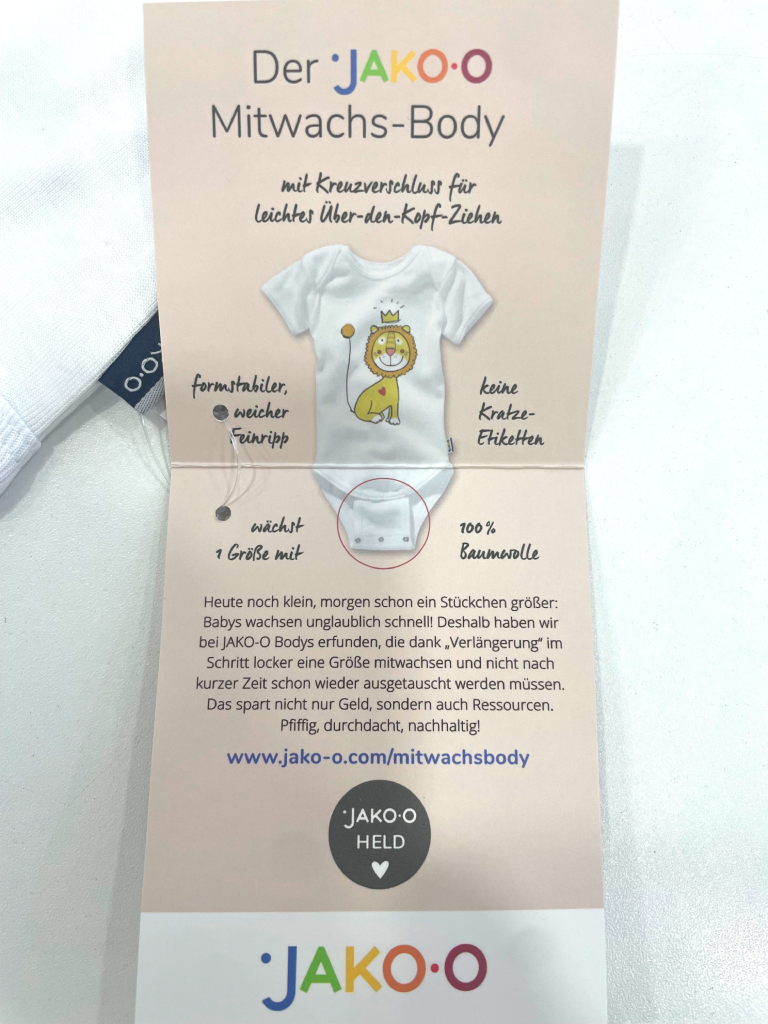 BABY BODIĆ JAKOO VEL.68-74 Y.