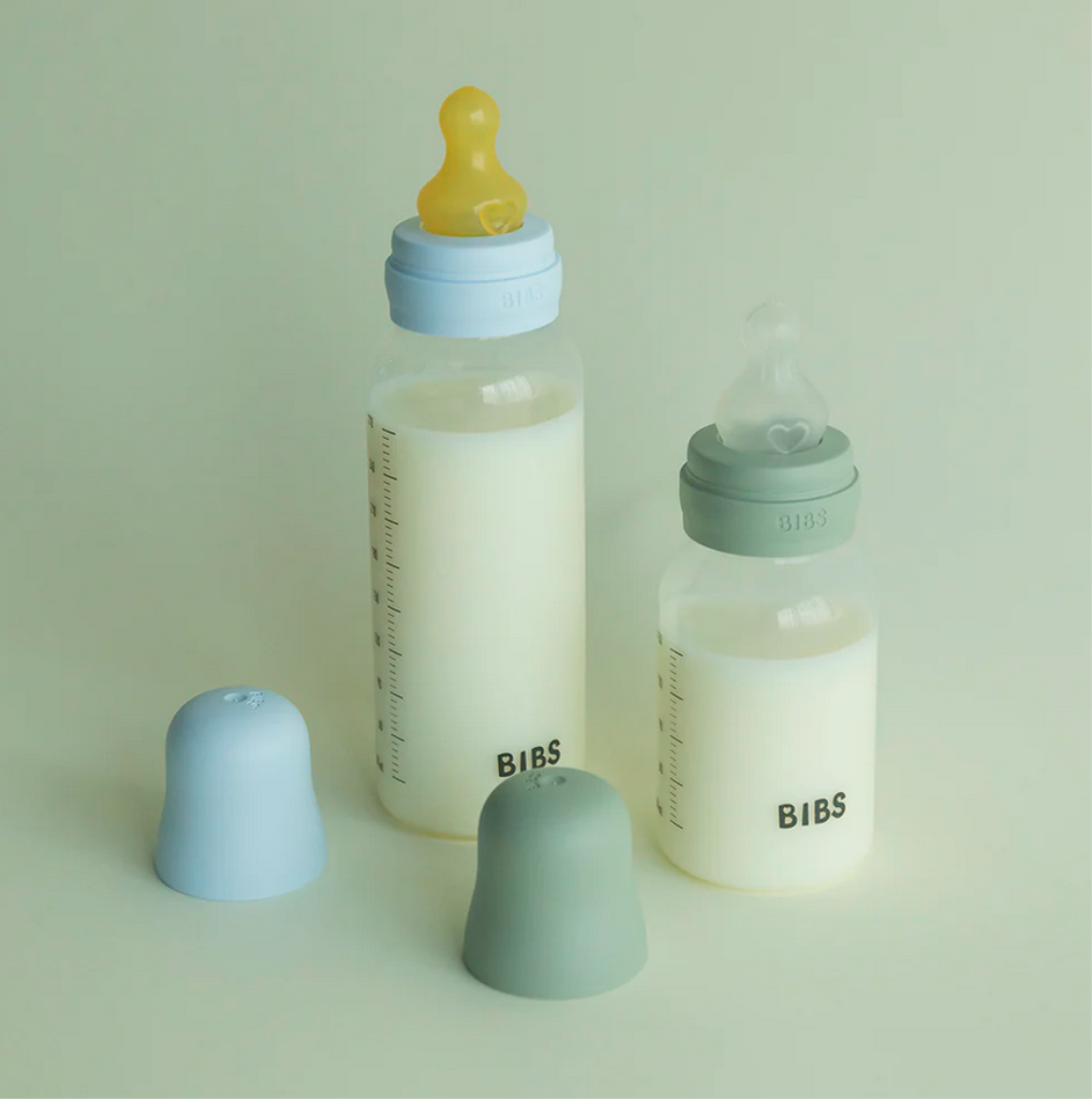 BIBS BOCA PP, 270ML, LATEX 1PAK, MEDIUM FLOW, IVORY