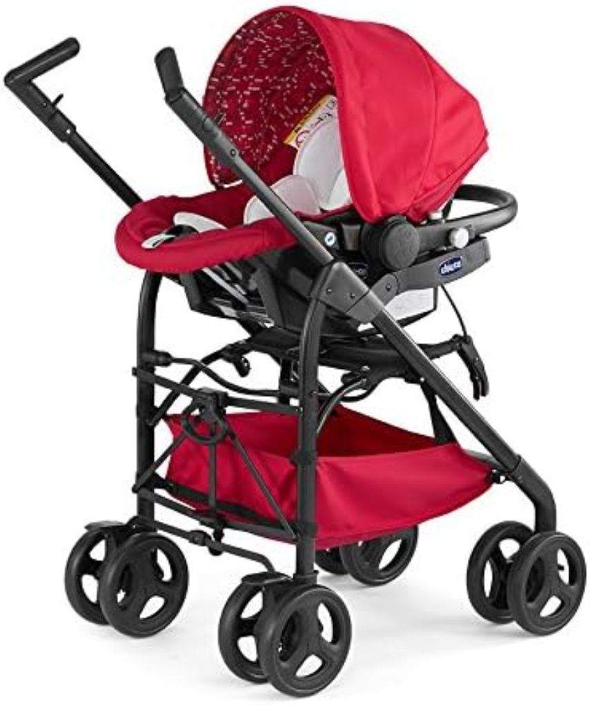 CHICCO TRIO SPRINT KIT CAR RED PASSION