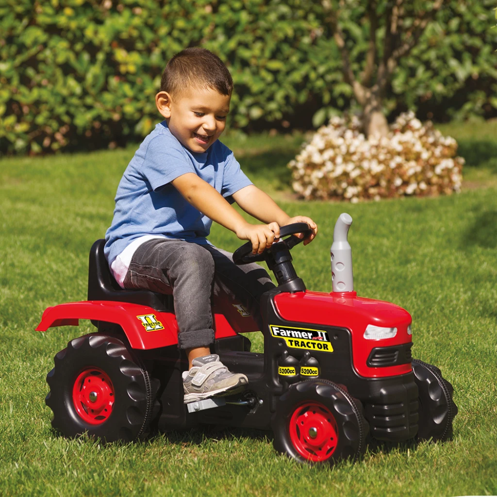 DOLU TRAKTOR NA PEDALE CRVENI F.