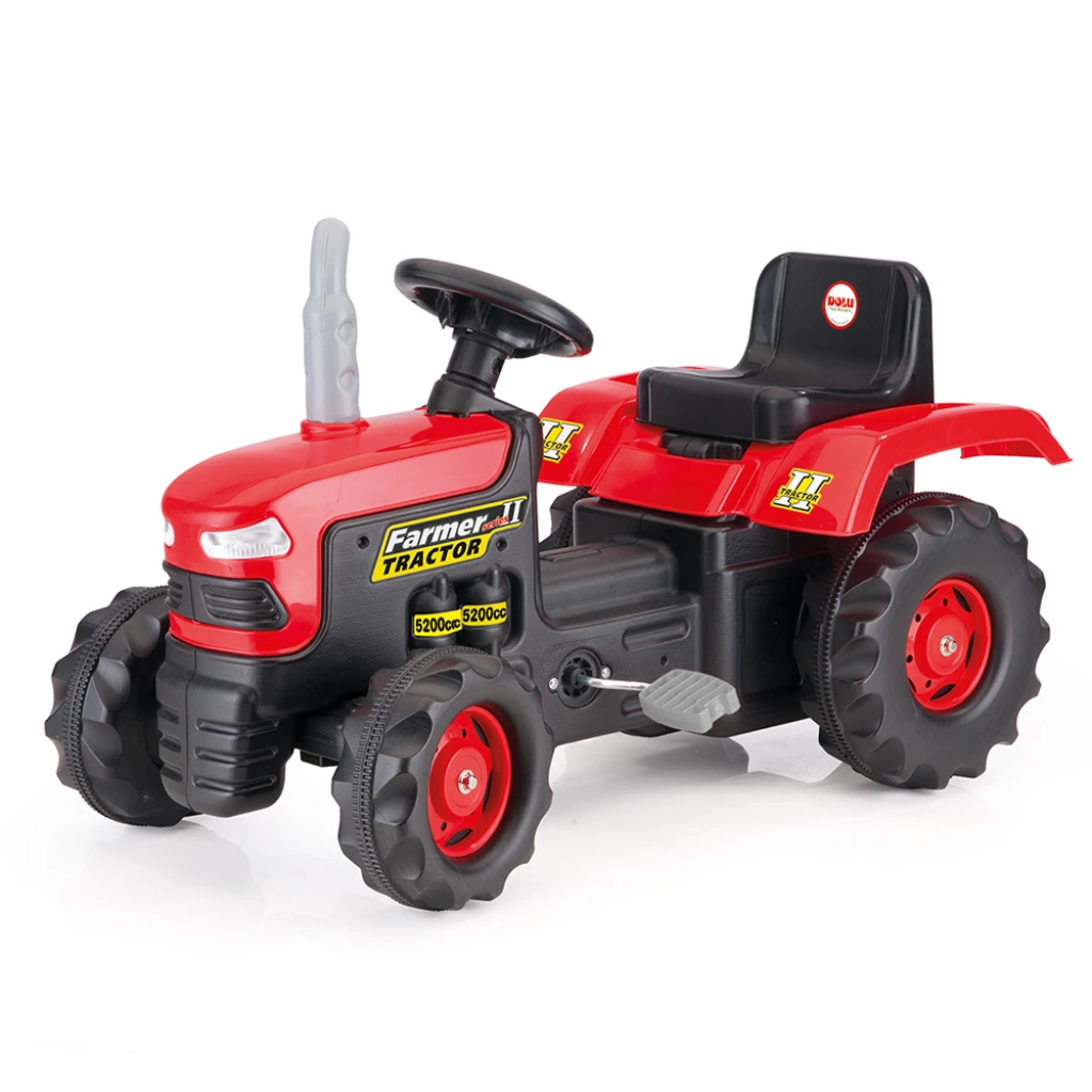 DOLU TRAKTOR NA PEDALE CRVENI F.