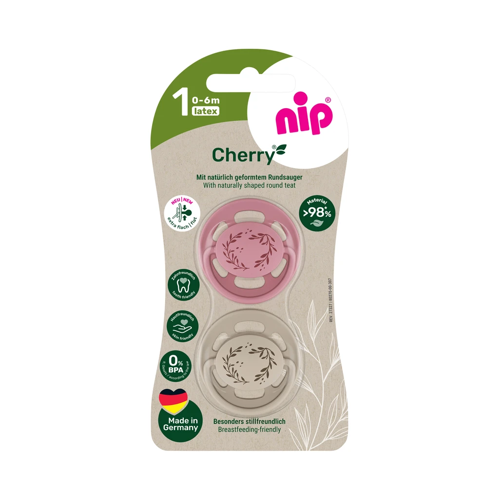 NIP CHERRY MIX LATEKS,VEL.1(0-6MJ)
