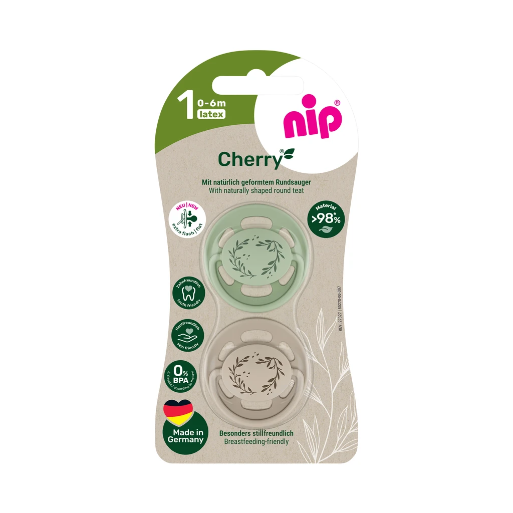 NIP CHERRY MIX LATEKS,VEL.1(0-6MJ)