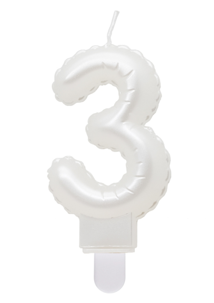 SVIJEĆA BISERNO BIJELA BR.3,7CM TŠ.