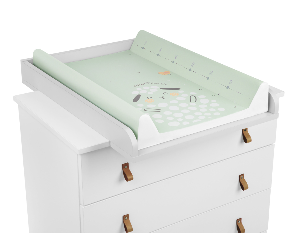 KIKKA BOO TVRDA PODLOGA ZA PRESVLAČENJE 50X80CM SLEEPY SHEEP