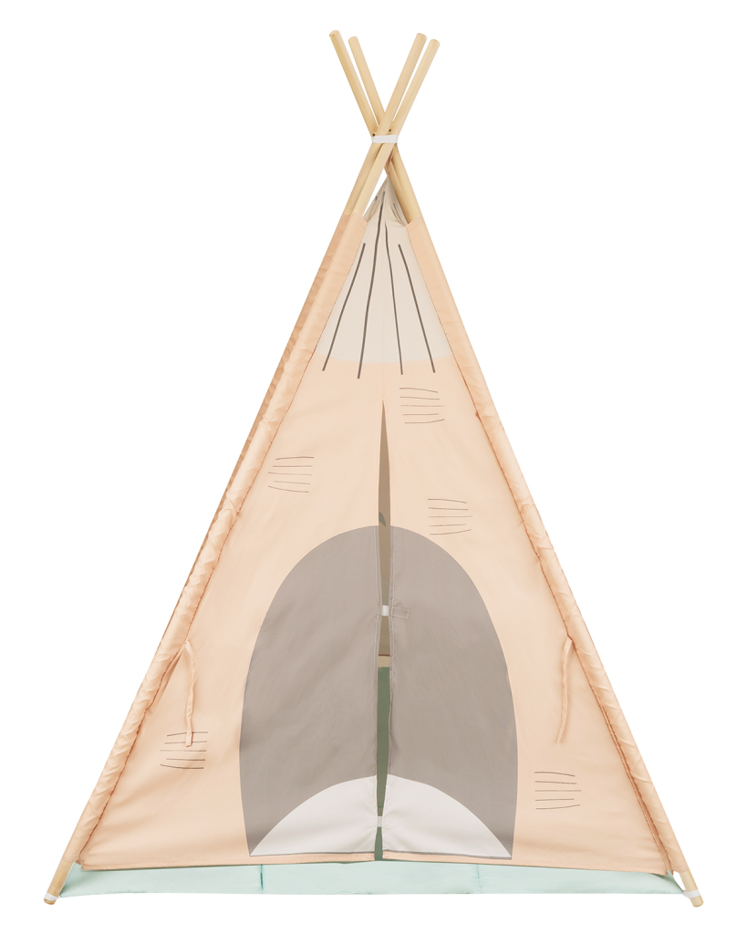 KIKKA BOO DRVENI ŠATOR SA PROSTIRKOM ORANGE HOUSE