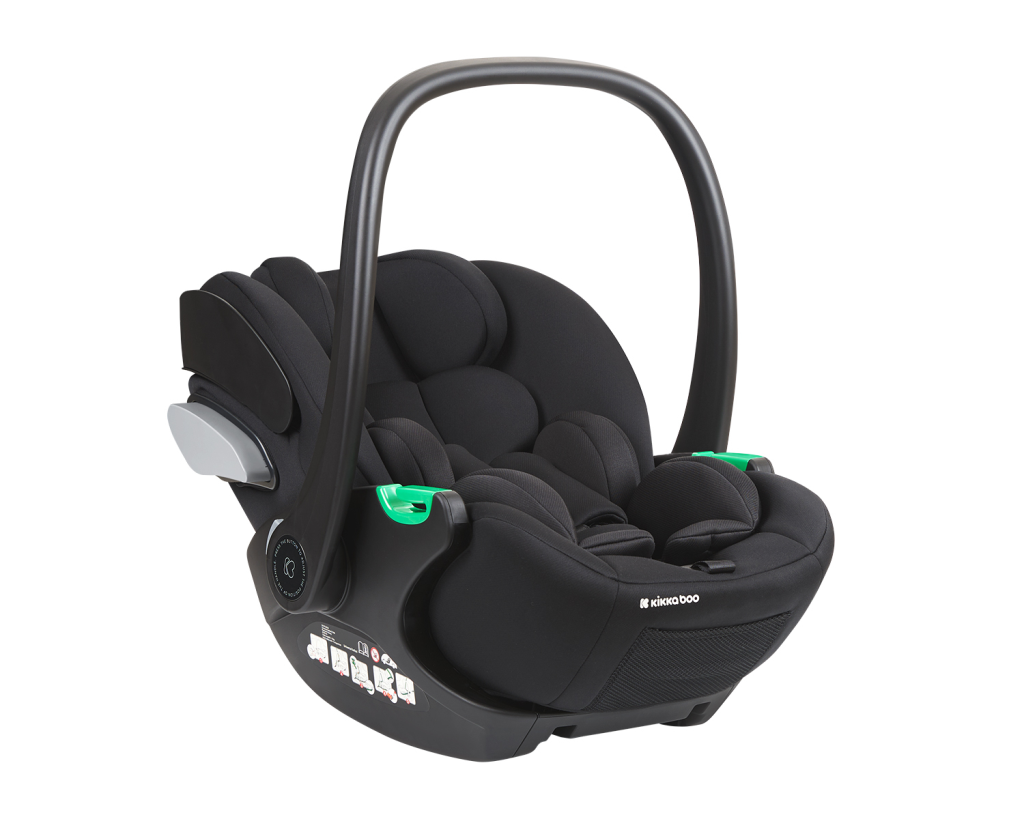 KIKKA BOO I-TRAIL I-SIZE, 40-87CM ,BLACK-KARA,THEA,TIFFANY, NAYA