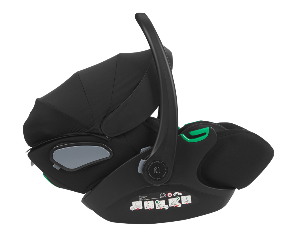 KIKKA BOO I-TRAIL I-SIZE, 40-87CM ,BLACK-KARA,THEA,TIFFANY, NAYA