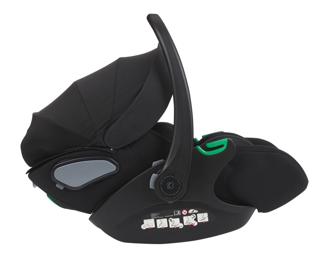 KIKKA BOO I-TRAIL I-SIZE, 40-87CM ,BLACK-KARA,THEA,TIFFANY, NAYA