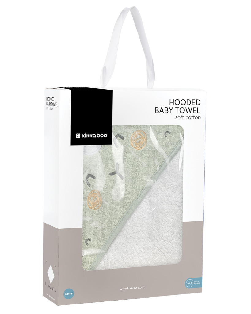 KIKKA BOO RUČNIK S KAPULJAČOM 90/90 SLEEPY SHEEP