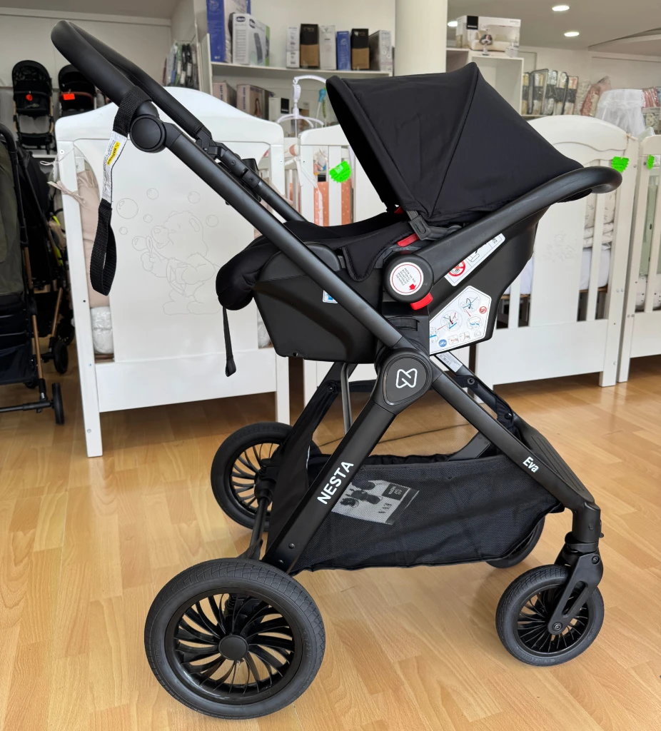NESTA EVA 2U1 KOLICA, BLACK