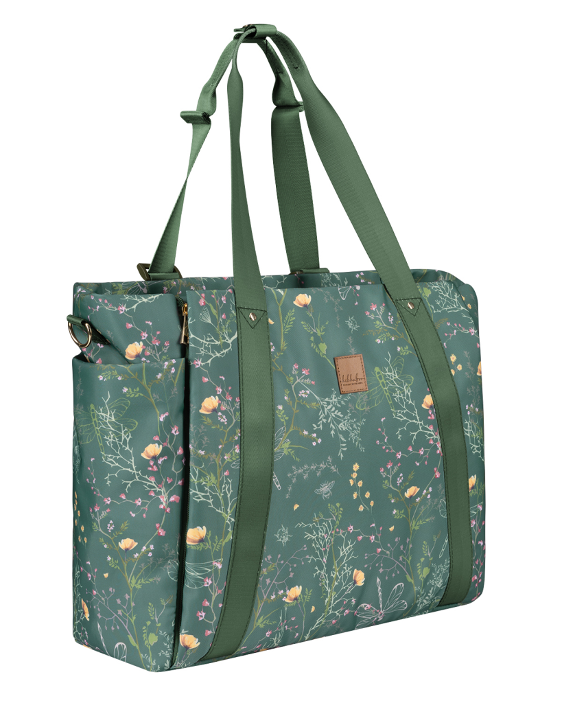 KIKKA BOO MAMA TORBA FLORENCE SECRET GARDEN GREEN