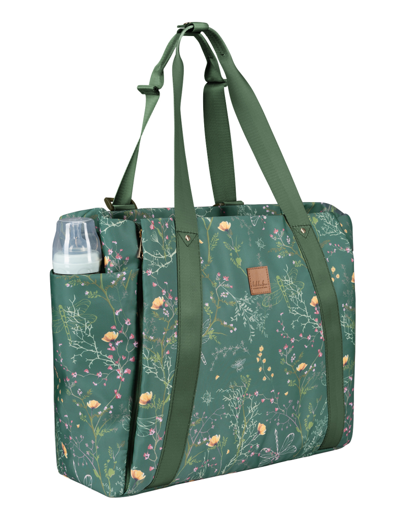 KIKKA BOO MAMA TORBA FLORENCE SECRET GARDEN GREEN