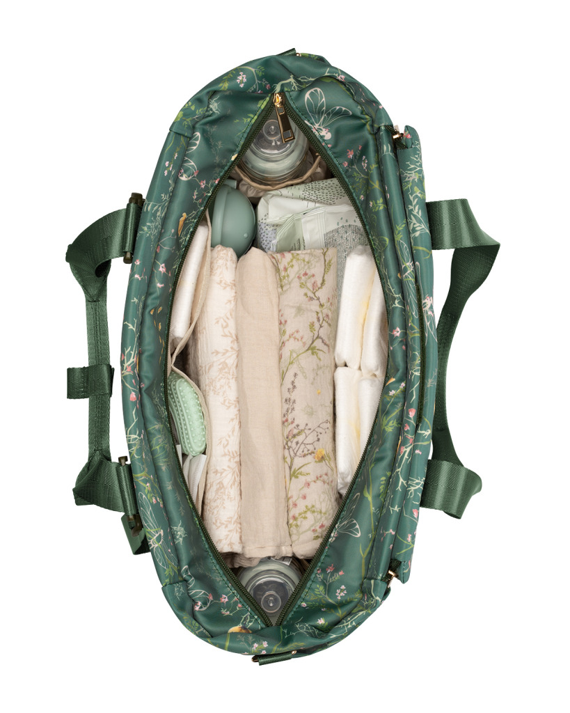 KIKKA BOO MAMA TORBA FLORENCE SECRET GARDEN GREEN