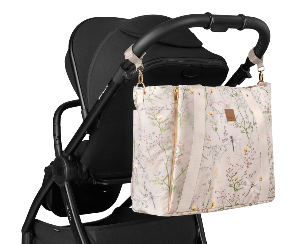 KIKKA BOO MAMA TORBA FLORENCE SECRET GARDEN BEIGE