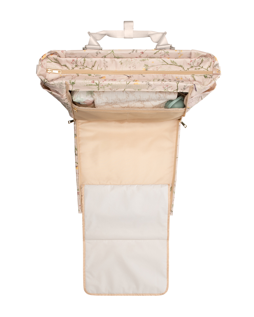 KIKKA BOO MAMA TORBA FLORENCE SECRET GARDEN BEIGE