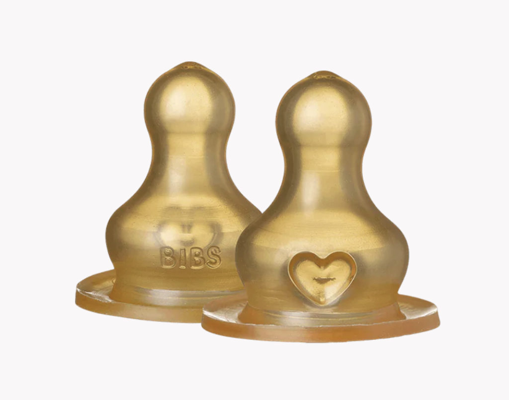 BIBS SISAČ  ZA BOCU SILICONE 2 PACK SLOW FLOW