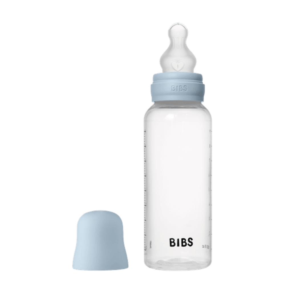 BIBS BOCA LATEX 1 PACK 270ML MEDIUM FLOW BABY BLUE