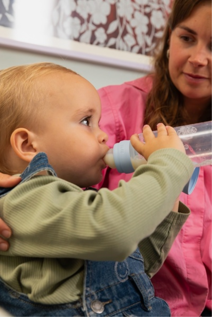 BIBS BOCA LATEX 1 PACK 270ML MEDIUM FLOW BABY BLUE