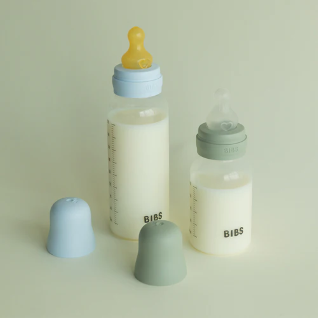 BIBS BOCA LATEX 1 PACK 270ML MEDIUM FLOW BABY BLUE