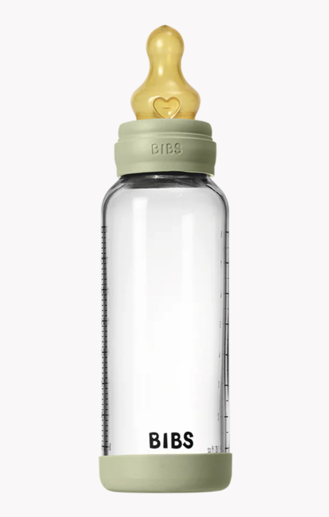 BIBS STAKLENA BOCA COMPLETE SET LATEX 240ML MEDIUM SAGE