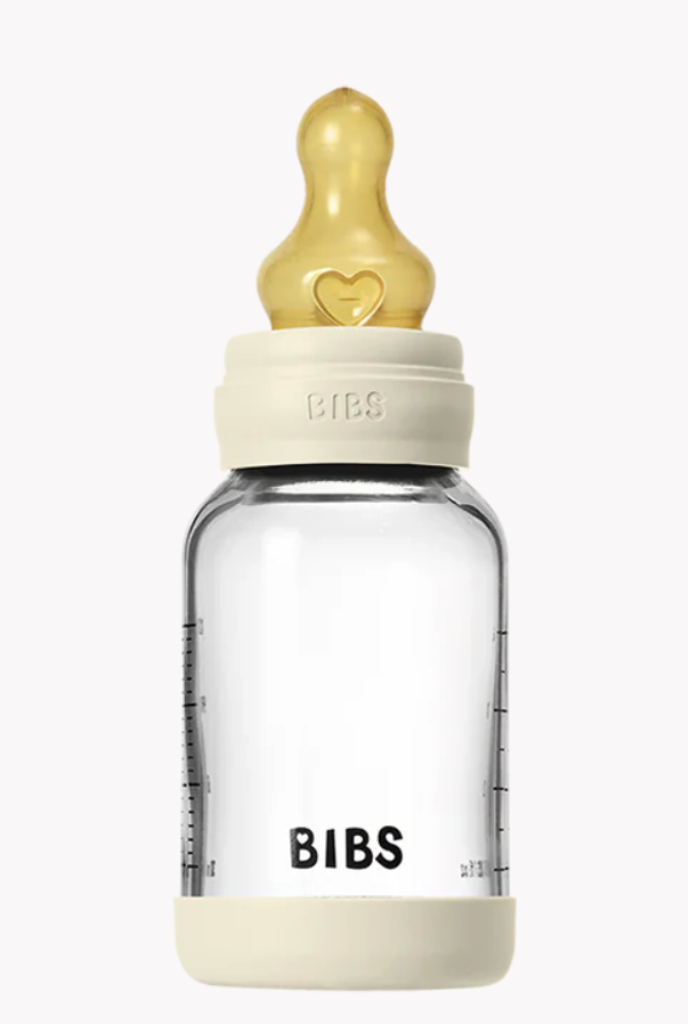 BIBS STAKLENA BOCA 120ML IVORY