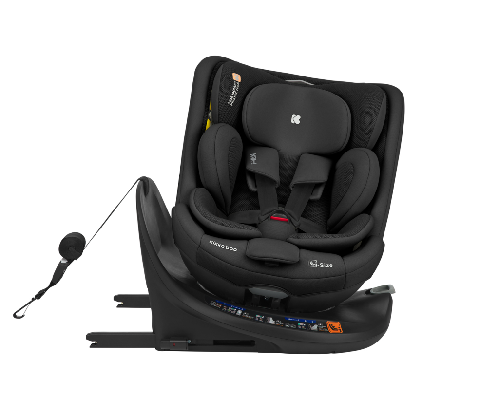 KIKKA BOO AUTOSJEDALICA 40-150CM I-VAN I-SIZE,BLACK