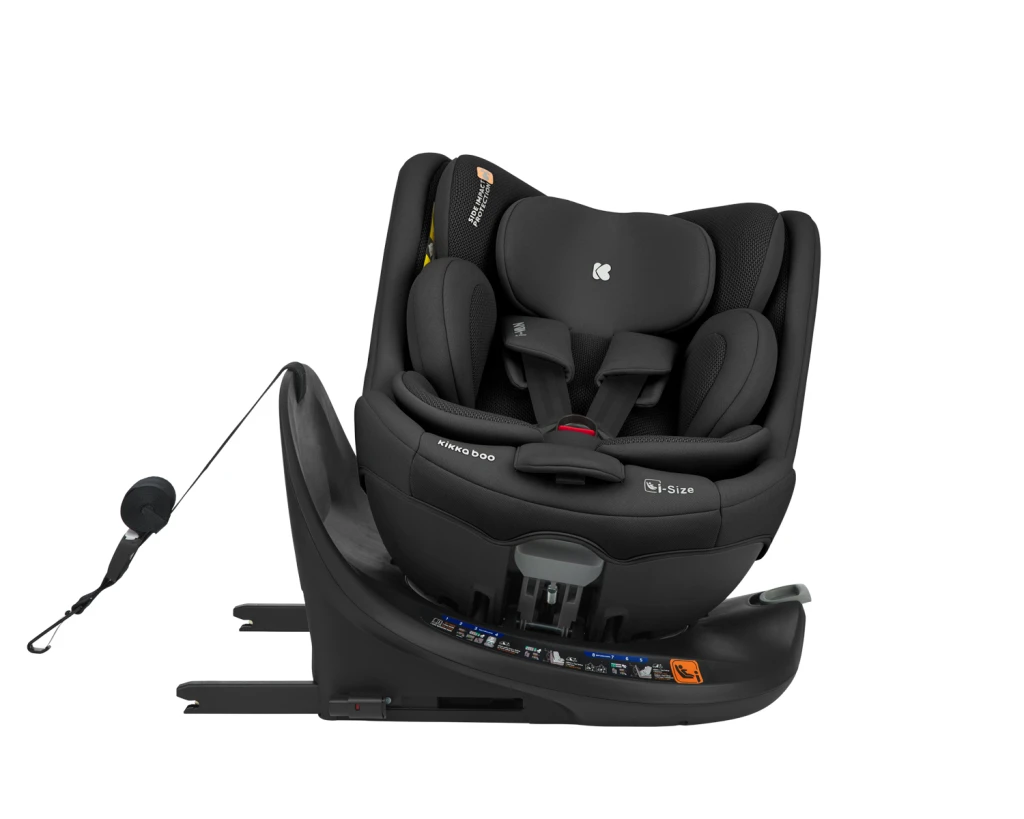KIKKA BOO AUTOSJEDALICA 40-150CM I-VAN I-SIZE,BLACK