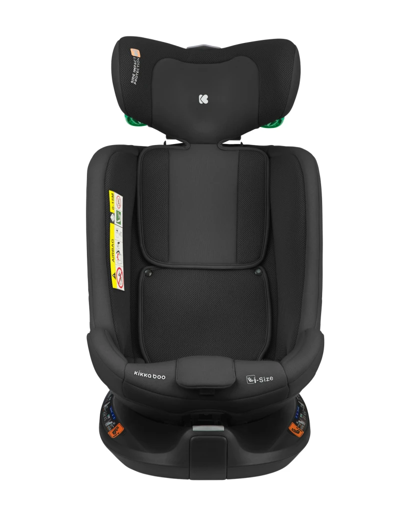 KIKKA BOO AUTOSJEDALICA 40-150CM I-VAN I-SIZE,BLACK