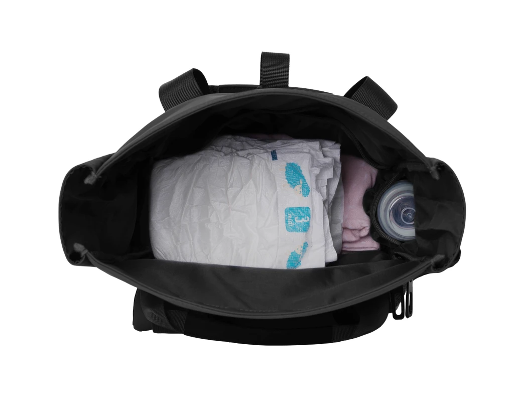 KIKKA BOO TORBA CERISE CRNA