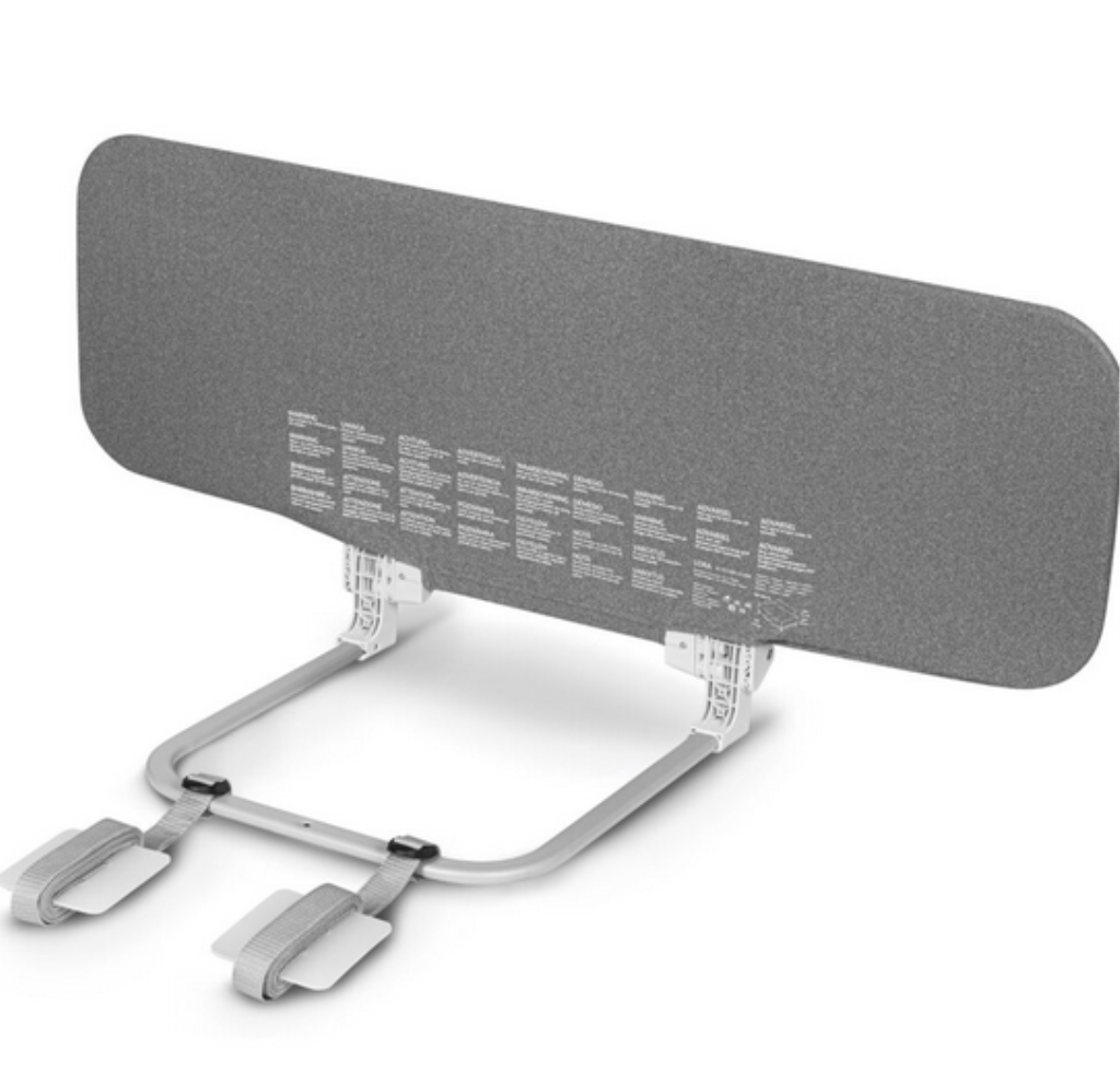 LIONELO LORA ZAŠTITNA OGRADA ZA KREVET SIVA 105X45CM