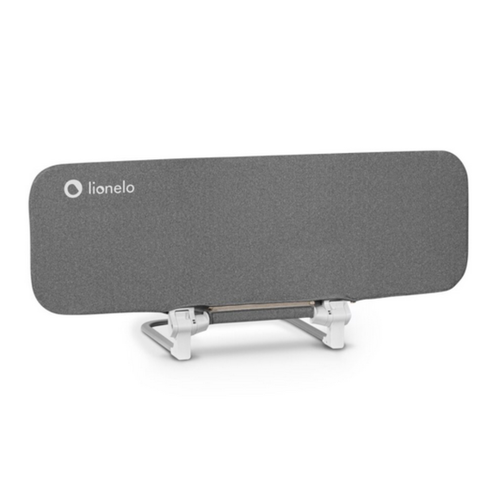 LIONELO LORA ZAŠTITNA OGRADA ZA KREVET SIVA 105X45CM