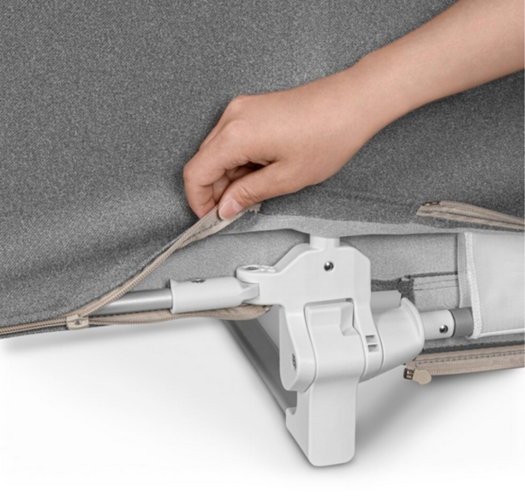 LIONELO LORA XL ZASTITNA OGRADA ZA KREVET GRAY STONE 150X45C