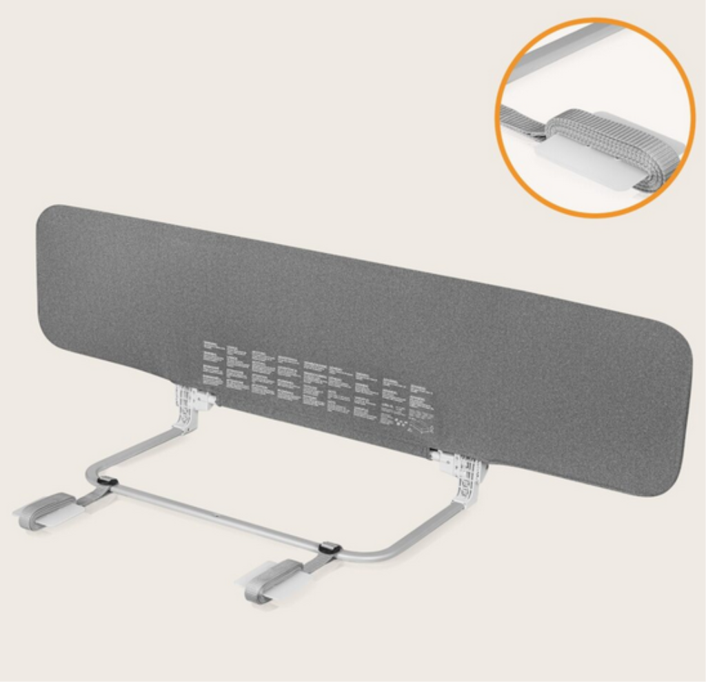 LIONELO LORA XL ZASTITNA OGRADA ZA KREVET GRAY STONE 150X45C