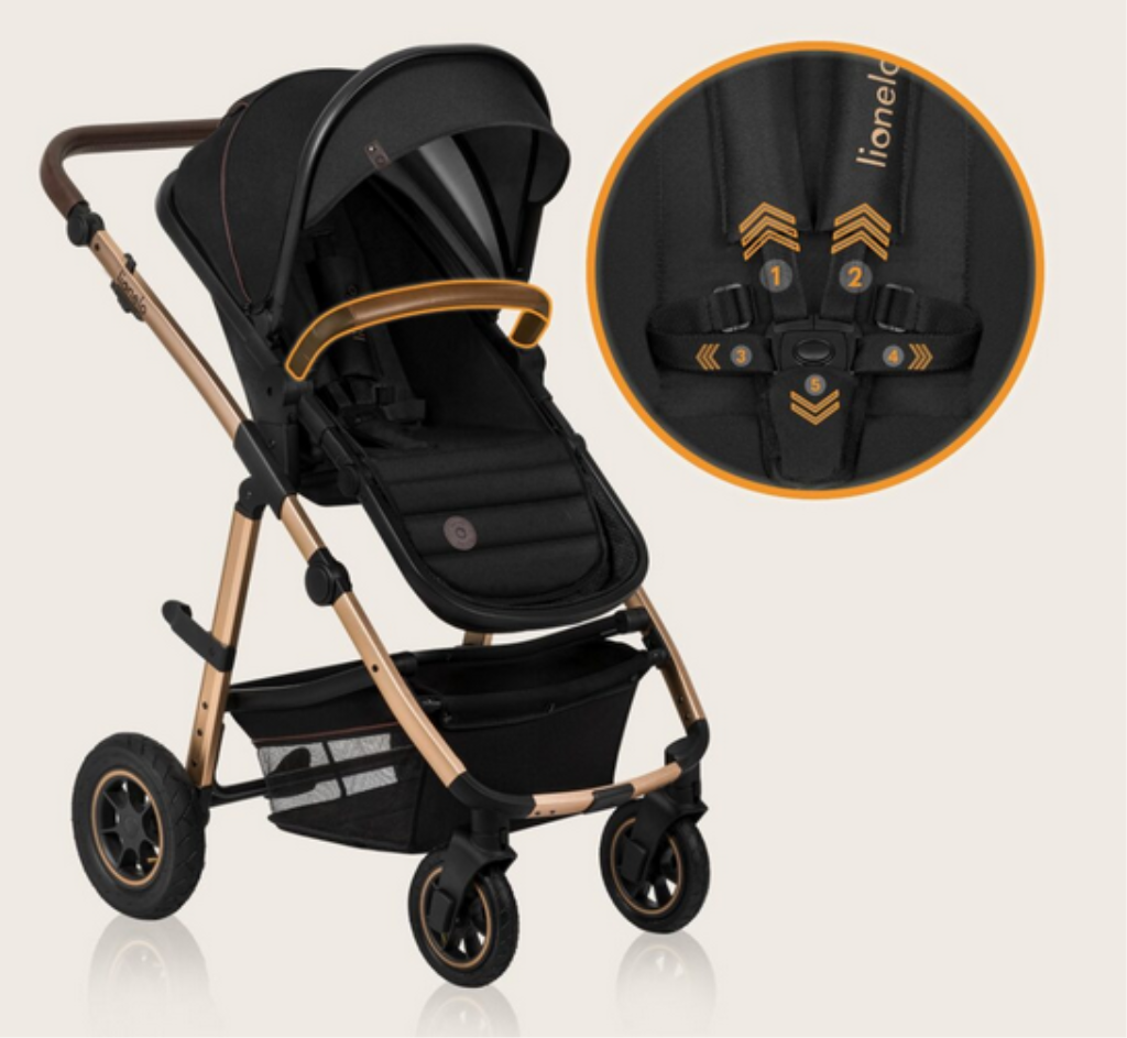 LIONELO AMBER KOLICA 3U1 CRNA