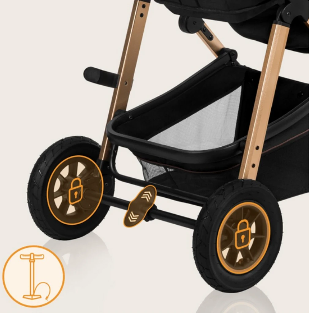 LIONELO AMBER KOLICA 3U1 CRNA