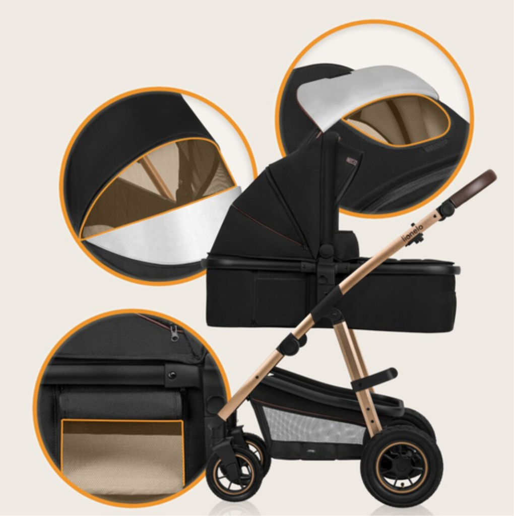 LIONELO AMBER KOLICA 3U1 CRNA