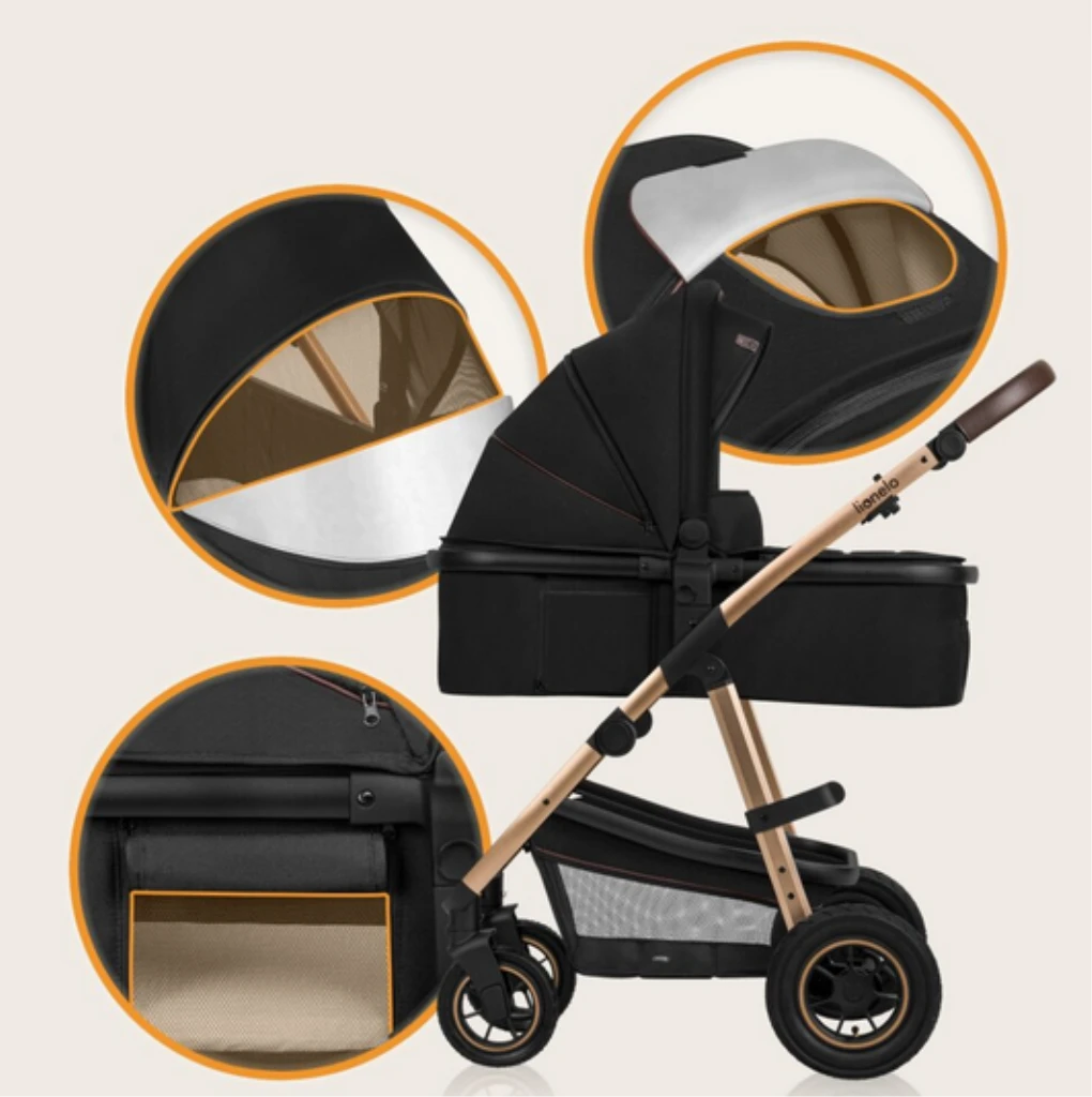 LIONELO AMBER KOLICA 3U1 CRNA