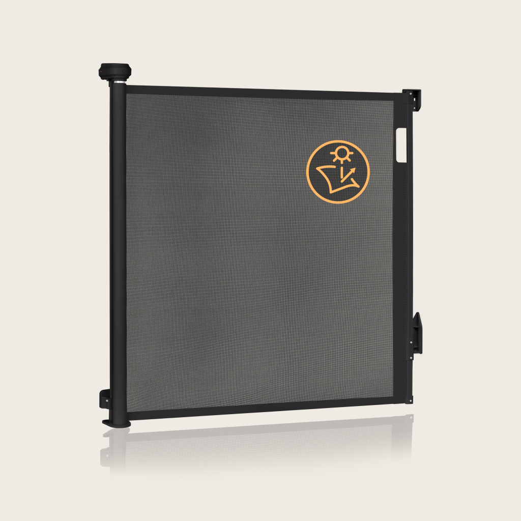 LIONELO THEA ZAŠTITA ZA VRATA/STUBIŠTA 140X80CM CRNA